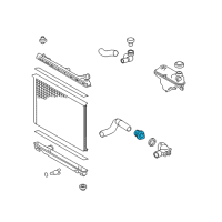 OEM 2018 Lexus GS300 THERMOSTAT Diagram - 90916-03154