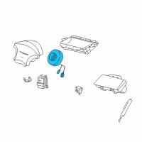 OEM 2003 Lincoln LS Clock Spring Diagram - 3W4Z-14A664-AA