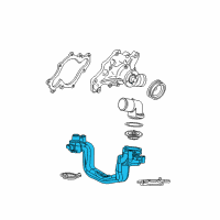 OEM 1999 Ford F-250 Super Duty Housing Diagram - 4C2Z-8C368-AA