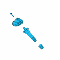 OEM Lincoln Corsair Tire Pressure Sensor Diagram - JX7Z-1A189-A