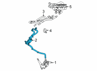 OEM 2021 Lincoln Aviator Water Hose Diagram - L1MZ-18472-N