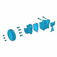 OEM 2014 Dodge Avenger Pump-Water Diagram - 05047138AB