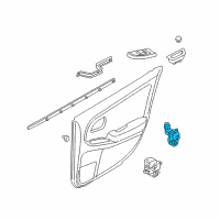 OEM Infiniti Switch Assy-Door Diagram - 25360-4M400