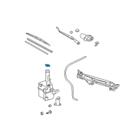 OEM 1990 Toyota Celica Reservoir Cap Diagram - 85316-33120