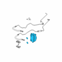OEM 2007 BMW 530i Transmission Oil Cooler Diagram - 17-11-7-534-896