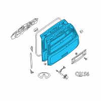 OEM Infiniti Door - Back Diagram - K0100-ZQ1MA