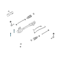 OEM Ford Gear Assembly Mount Bolt Diagram - -W714159-S439