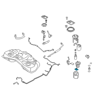 OEM Hyundai Pump Filter Diagram - 31090-2M000