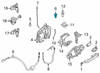 OEM 2021 BMW M850i xDrive Gran Coupe Countersunk Head Screw Diagram - 07-14-9-476-994