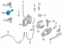 OEM 2022 BMW M4 DOOR BRAKE Diagram - 51-00-7-482-127