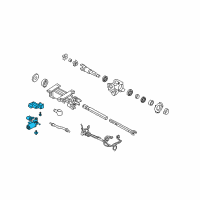 OEM 2006 Chevrolet Corvette Motor Diagram - 26098444