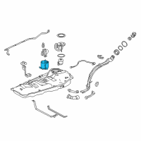 OEM 2014 Toyota RAV4 Tank Diagram - 77131-52082