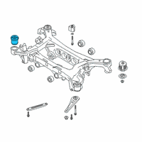 OEM 2019 Kia K900 BUSHING-CROSSMEMBER Diagram - 55418J6000