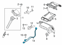 OEM 2022 Ford F-150 SENSOR - ENGINE KNOCK Diagram - ML3Z-12A699-B