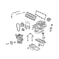 OEM 2007 Jeep Grand Cherokee Screw-Oil Drain Diagram - 6506100AA