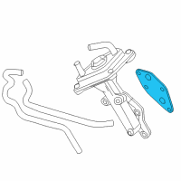 OEM 2011 Nissan Altima Gasket-Oil Cooler Diagram - 21304-JA00A