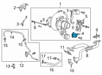OEM Cadillac By-Pass Control Valve Diagram - 12679068
