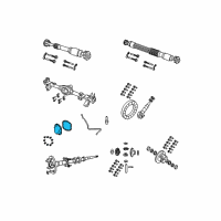 OEM 2020 Jeep Wrangler Cover-Differential Diagram - 68393788AA