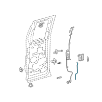 OEM 2004 Ford F-150 Control Rod Diagram - 4L3Z-1826642-AA