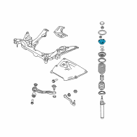 OEM 2008 BMW 135i Guide Support Diagram - 31-30-6-775-098