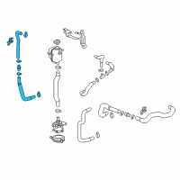 OEM Chevrolet Bolt EUV Outlet Hose Diagram - 42707816