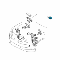 OEM 2009 Lexus GS460 Computer Assy, Power Steering Diagram - 89650-30751