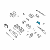 OEM 2007 Nissan Armada Indicator-Torque Converter Diagram - 96940-ZJ10A