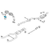 OEM 2016 BMW M6 Intermediate Flange Diagram - 18-30-7-844-741