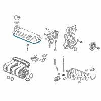 OEM 2018 Honda Fit Gasket, Head Cover Diagram - 12341-5R1-003