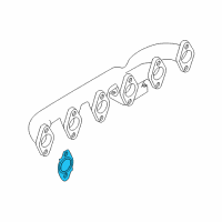 OEM 2015 Chrysler 300 Gasket-Exhaust Manifold Diagram - 5045496AA