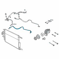 OEM 2019 Ram 1500 Line-A/C Discharge Diagram - 68277011AA