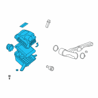 OEM 2009 Hummer H3 Cleaner Asm-Air Diagram - 25996274