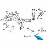 OEM 2019 Nissan Altima Link Complete - Rear Suspension Lower, Rear Diagram - 551B0-6CC0A