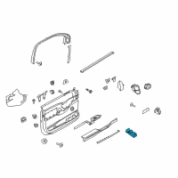 OEM 2019 Ford Expedition Window Switch Diagram - FL3Z-14529-DA