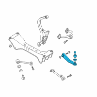 OEM 1997 Dodge Avenger Link-Rear Suspension Assist Diagram - MR124293