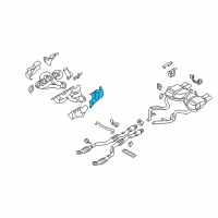 OEM 2011 BMW M3 Heat Resistant Plate Diagram - 11-62-7-838-417