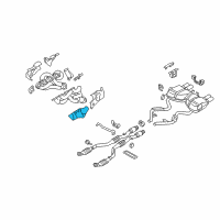 OEM 2011 BMW M3 Heat Resistant Plate Diagram - 11-62-7-838-416