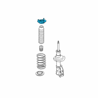 OEM Lincoln Upper Mount Diagram - 7T4Z-18183-A