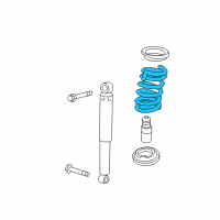 OEM Saturn Differential Assembly Bushing Diagram - 96843024