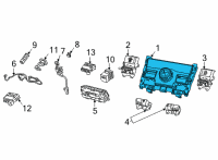 OEM Jeep Grand Cherokee L TRANSMISSION Diagram - 68423716AJ