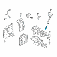 OEM 2016 Ford Transit Connect Spark Plug Diagram - CYFS-13Y-RC