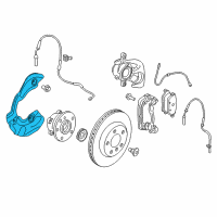 OEM 2018 BMW i3s Protection Plate Left Diagram - 34-11-6-799-327