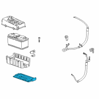 OEM Cadillac Support Bracket Diagram - 20902950