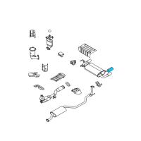 OEM Nissan Murano Diffuser Assy Diagram - 20080-CA001