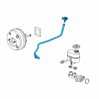 OEM 2016 Chevrolet Silverado 1500 Vacuum Hose Diagram - 23144638