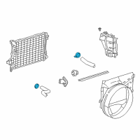 OEM 2021 Ram 2500 Clamp-Hose Diagram - 55111033AA