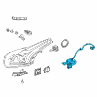 OEM 2014 Cadillac CTS Harness Diagram - 23256818