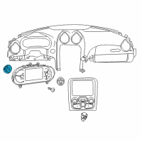 OEM 2016 Dodge Viper Switch-HEADLAMP Diagram - 68158243AB