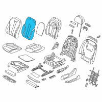 OEM 2019 BMW 740i Heating Element, Comfort, A/C Diagram - 52-10-7-368-562