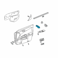 OEM 2007 Toyota Avalon Window Switch Diagram - 84040-AC030